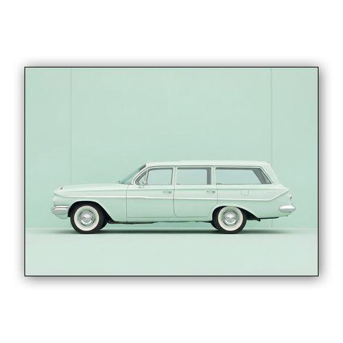 Mint 1961 Nomad Profile wall art poster
