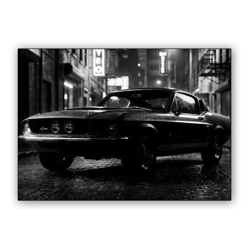 Midnight Rain Shelby GT500 wall art poster