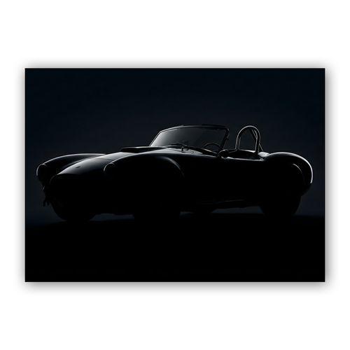 Shelby Cobra: Dark Silhouette wall art poster