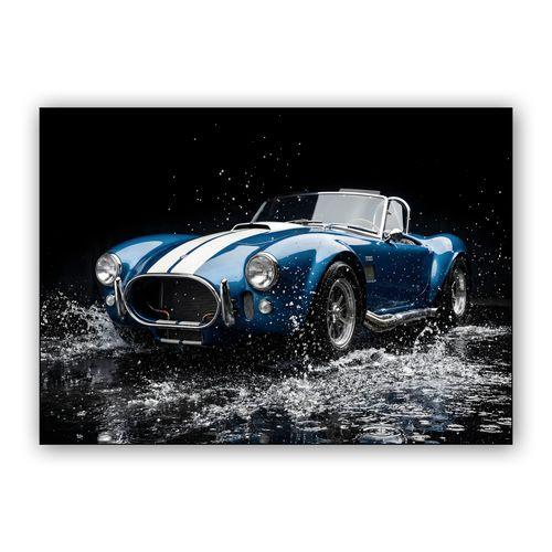 Shelby Cobra: Dynamic Water Splash wall art poster
