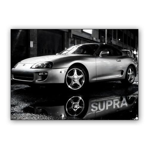 Supra A80 Noir Reflection wall art poster