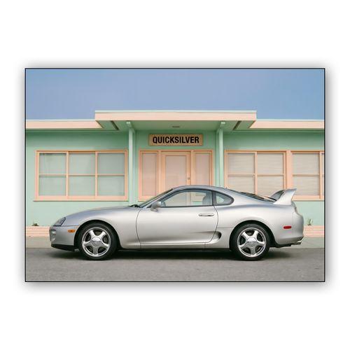 Supra A80 Quicksilver Pastel Motel wall art poster
