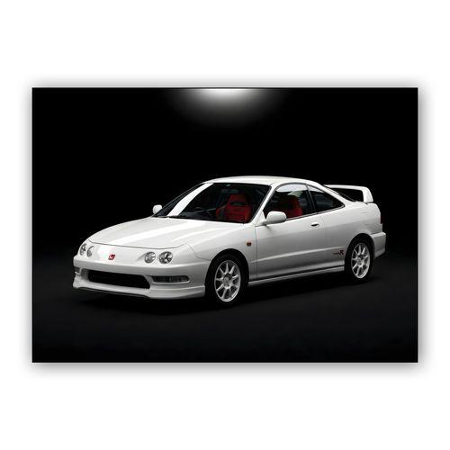 Championship White Legend: Honda Integra Type R DC2 wall art poster