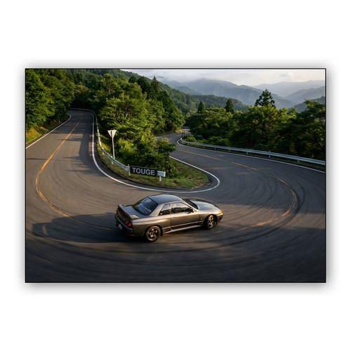 Skyline GT-R R32: The Touge Master wall art poster