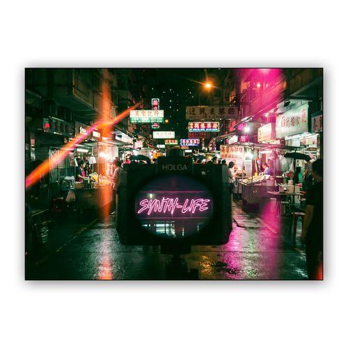 Synth-Life Viewfinder wall art poster