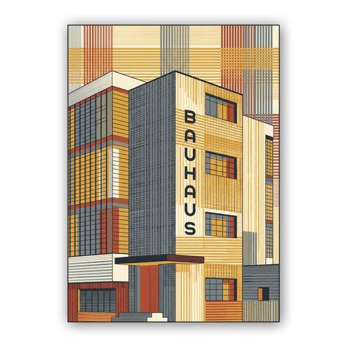 Bauhaus Dessau: The Vertical Spirit wall art poster