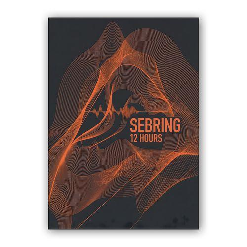 Sebring 12 Hours: Frequency of Speed wall art poster