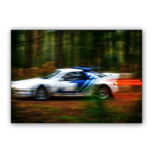 Ford RS200 Forest Panning wall art poster