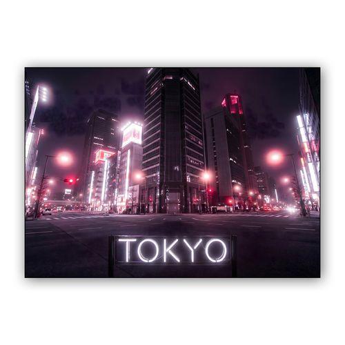 Tokyo Nights: Neon Horizon wall art poster