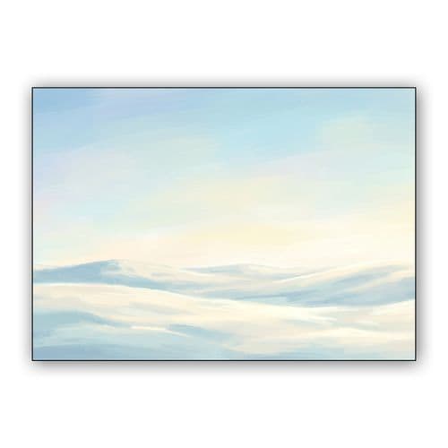 Ethereal Arctic Morning wall art poster