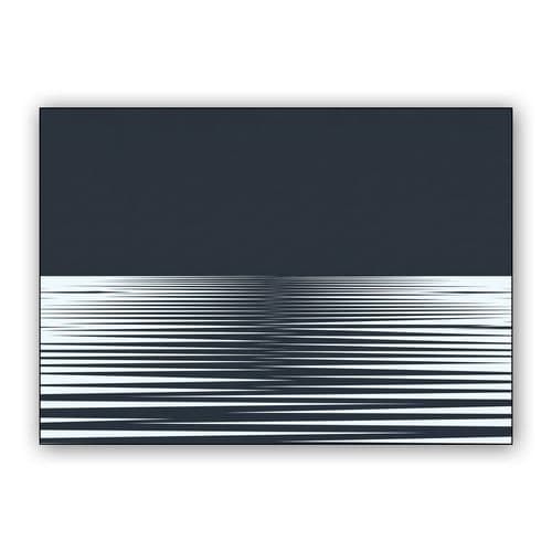 Midnight Ocean Vibration wall art poster