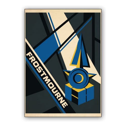 Bauhaus Frostmourne wall art poster