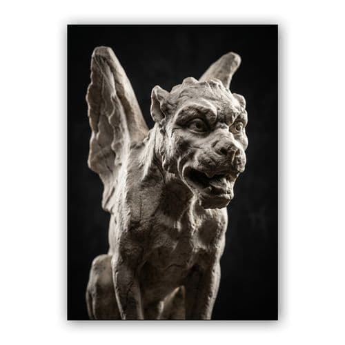 Guardian of the Gothic Night wall art poster