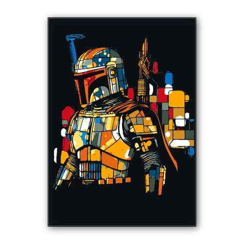 The Mondrian-Lorian wall art poster