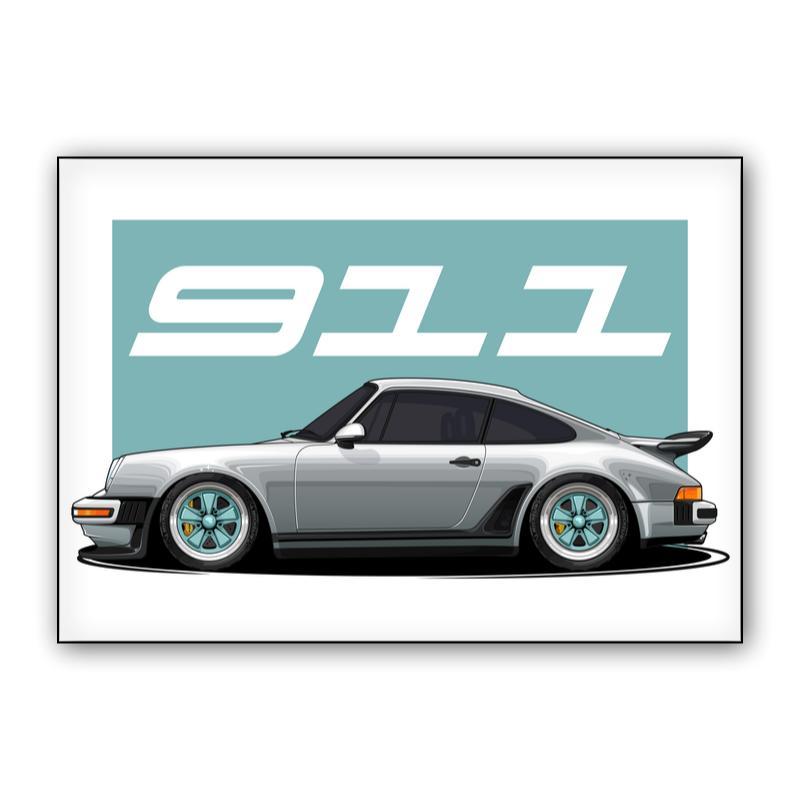 Porsche 911 Car Canvas Porsche