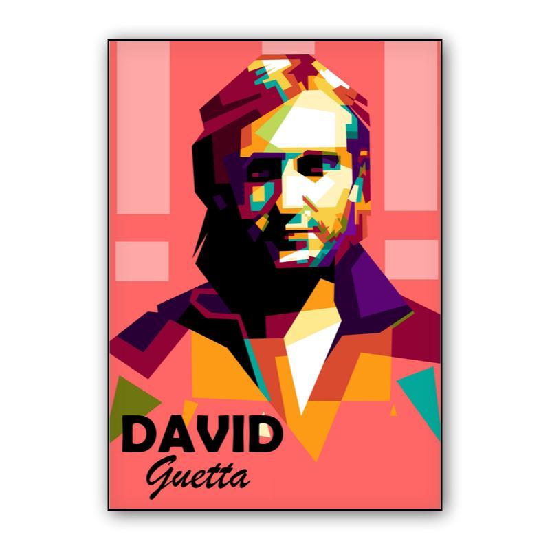David Guetta in Fantastic pop art