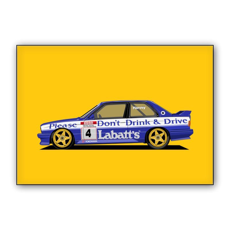 Tim Harvey Labatt's BMW E30 M3 BTCC