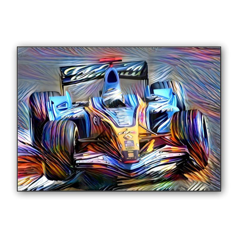 Digital Art Formula 1 Renault Fernando Alonso