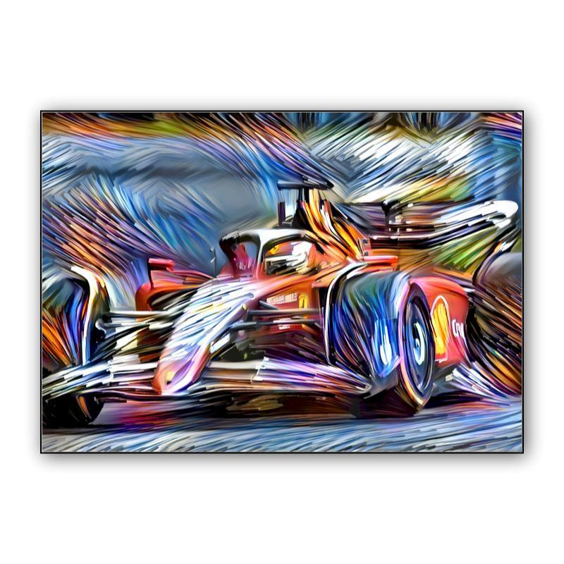 Digital Art Formula 1 Ferrari Charles Leclerc
