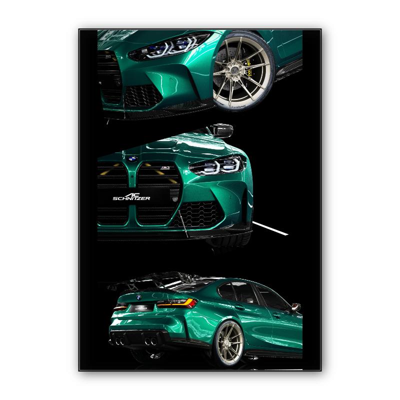 BMW M3 G80 Competition AC Custom ( Potrait 1 )