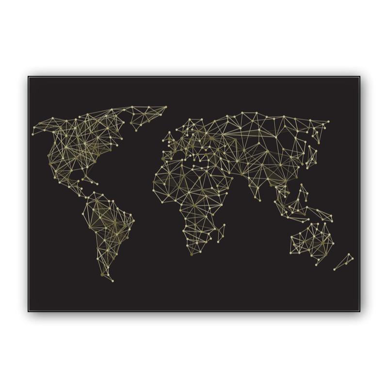 World Map Canvas