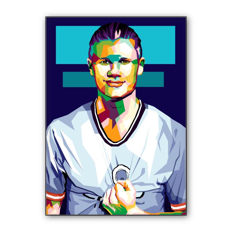 Erling Haaland in best illustration