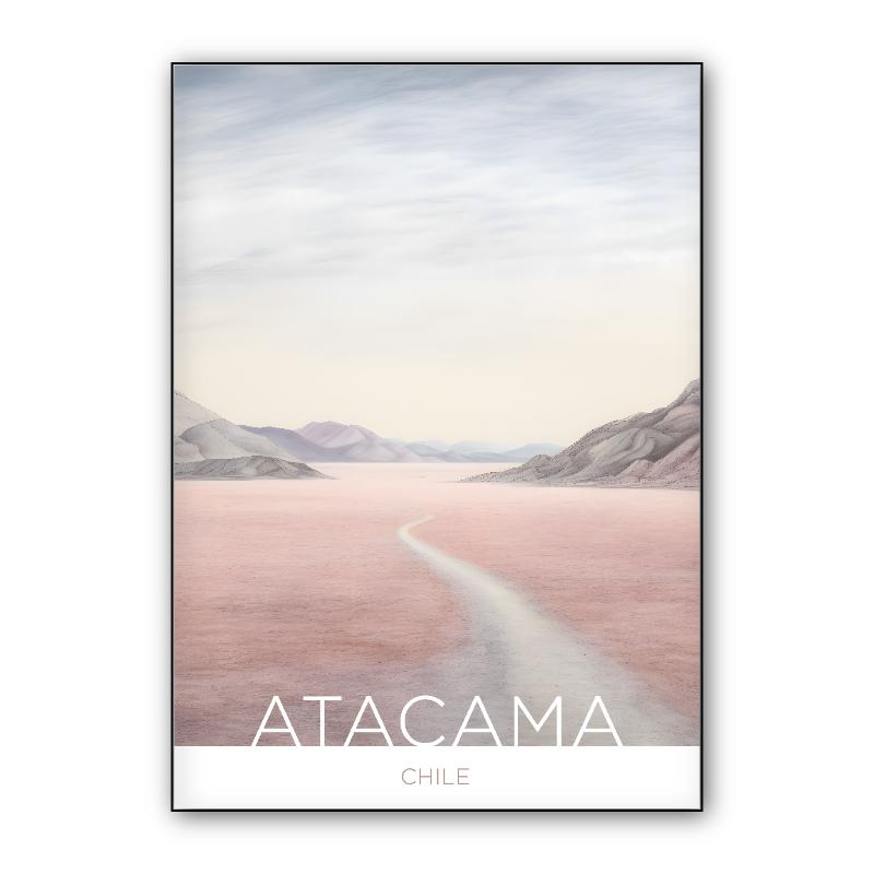 The Atacama Desert - Chile - Colored Pencil Technique