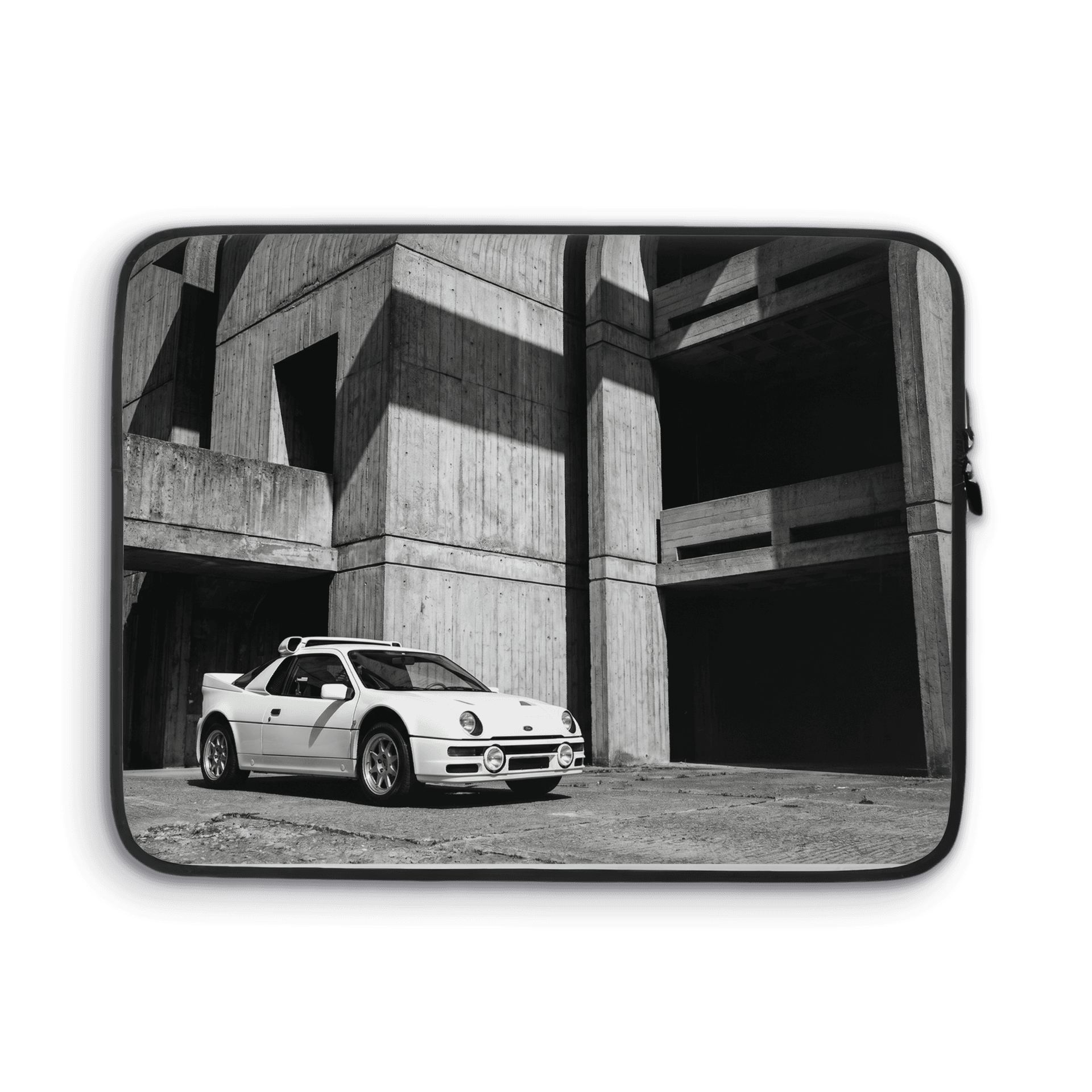 Stark Contrast: Ford RS200 and Brutalist Architecture