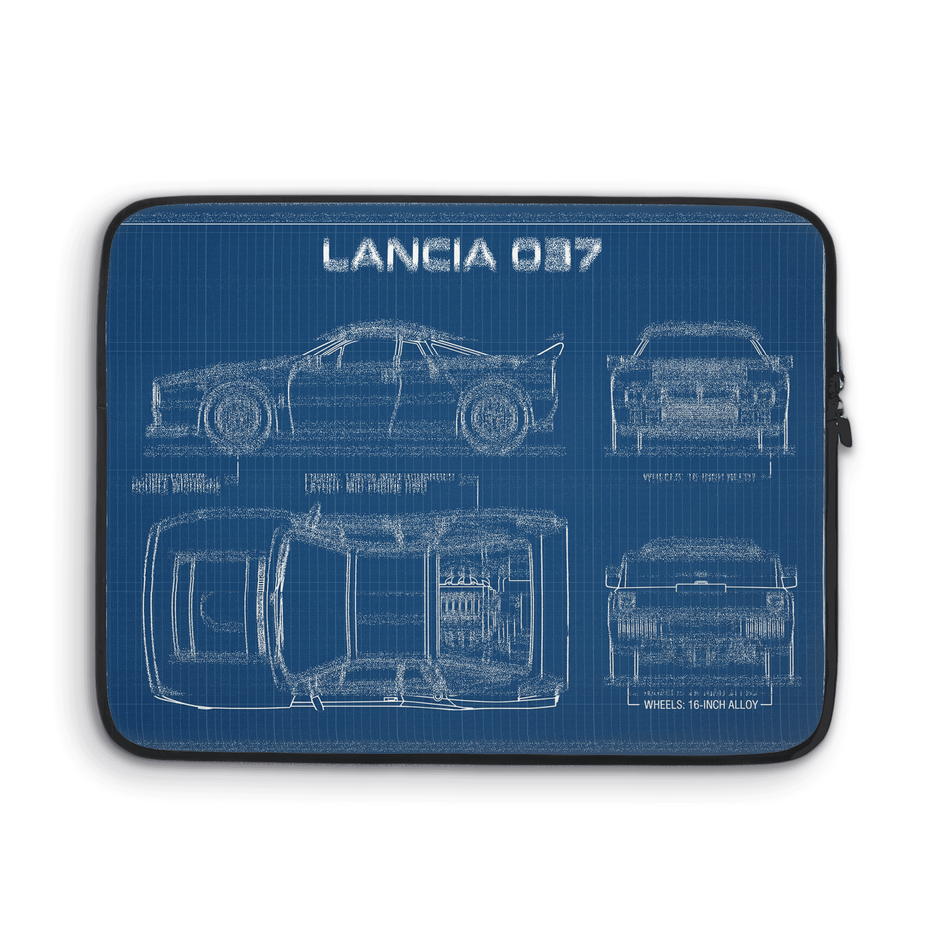 Lancia 037 Blueprint Schematic
