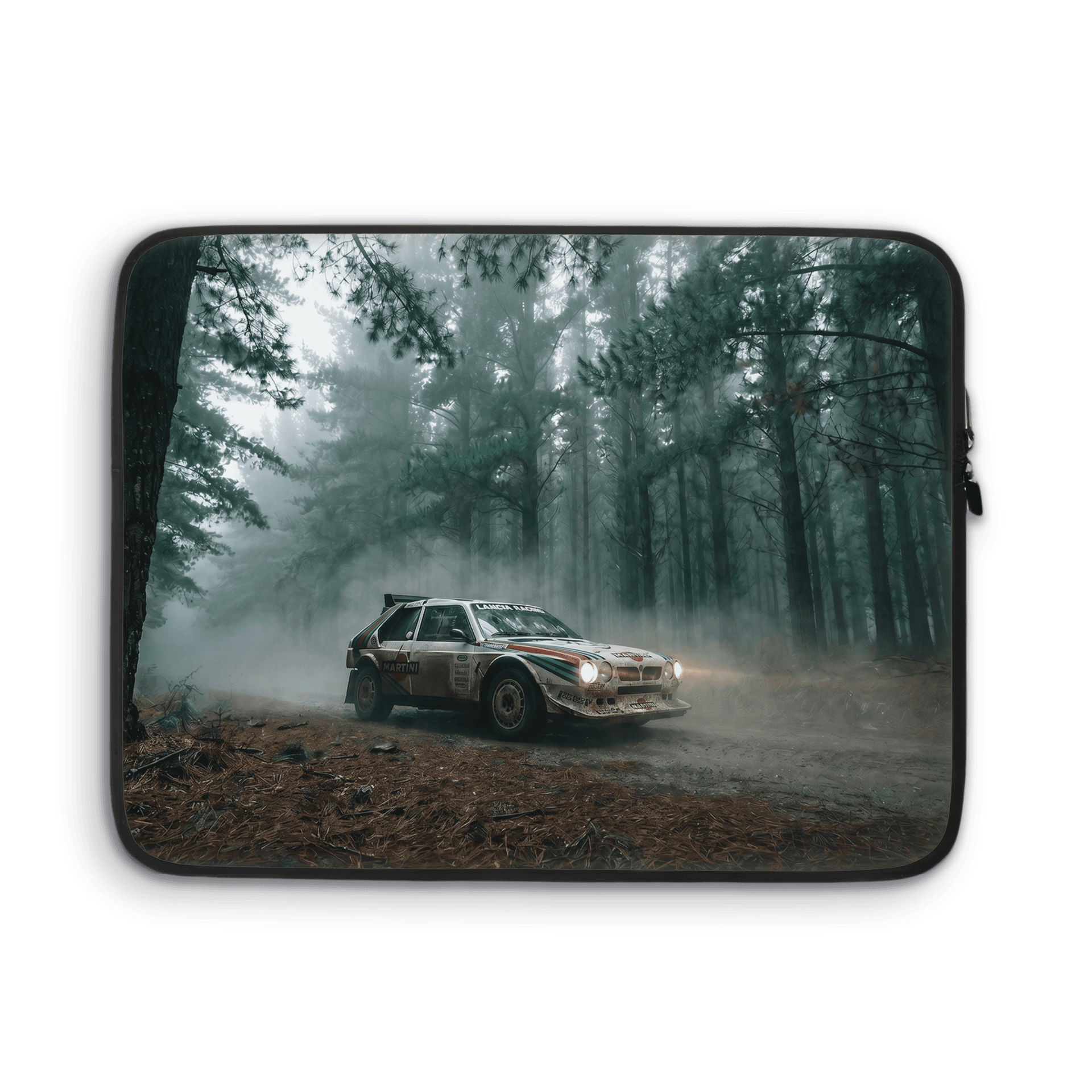 Shadows of Sanremo - Lancia Delta S4 in the Misty Forest