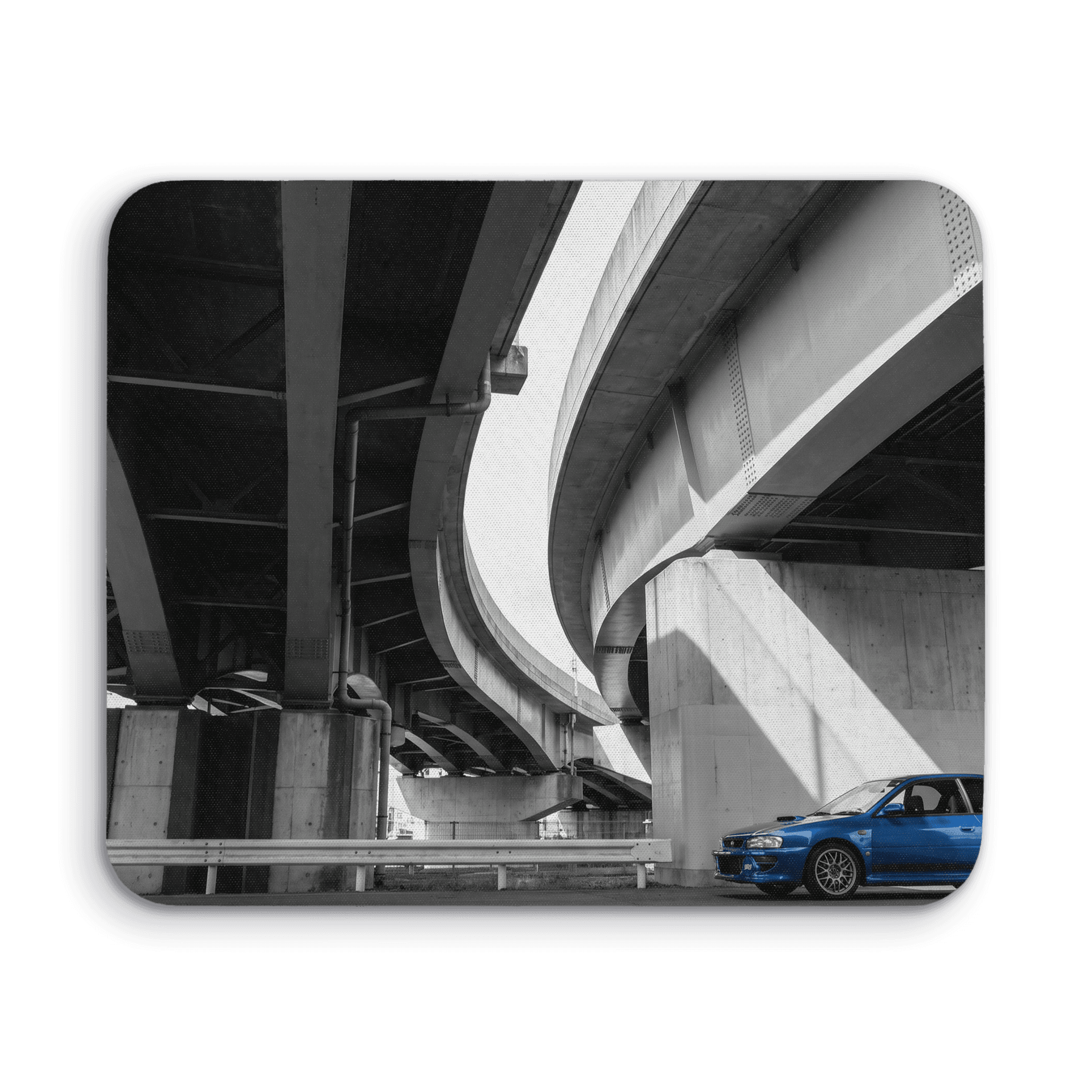 Concrete Curve - Selective Color Subaru Impreza 22B STi