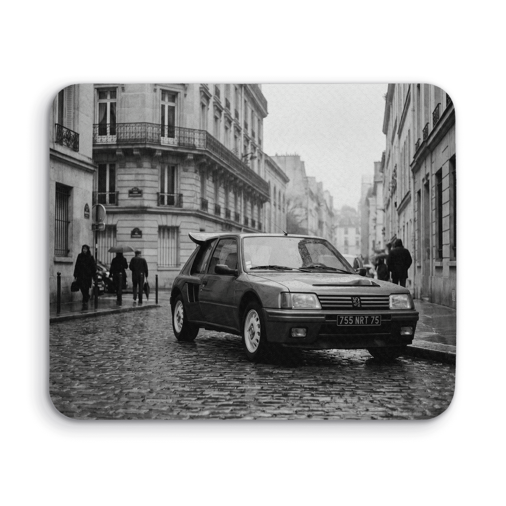 Rainy Paris - Peugeot 205 T16 on Cobblestone
