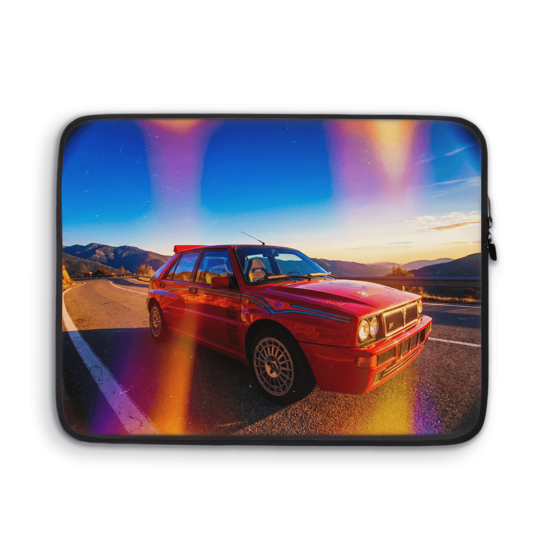Lancia Delta Integrale Mountain Golden Hour