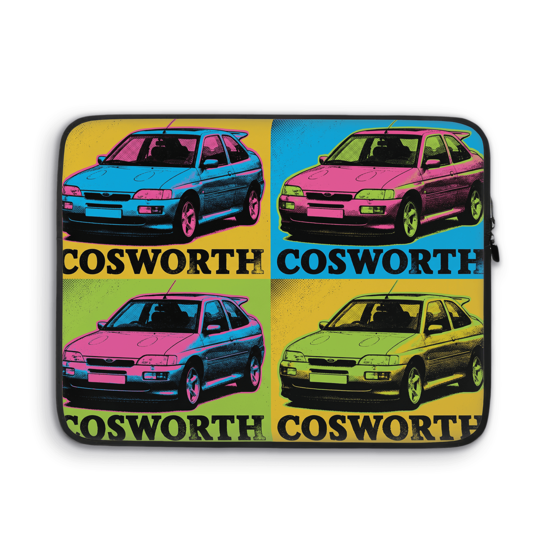 Ford Escort Cosworth Warhol Pop Art Poster