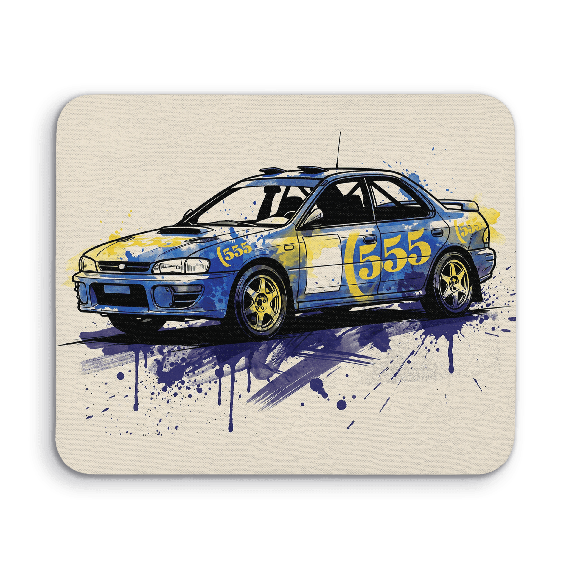 Subaru Impreza 555 Splash Art