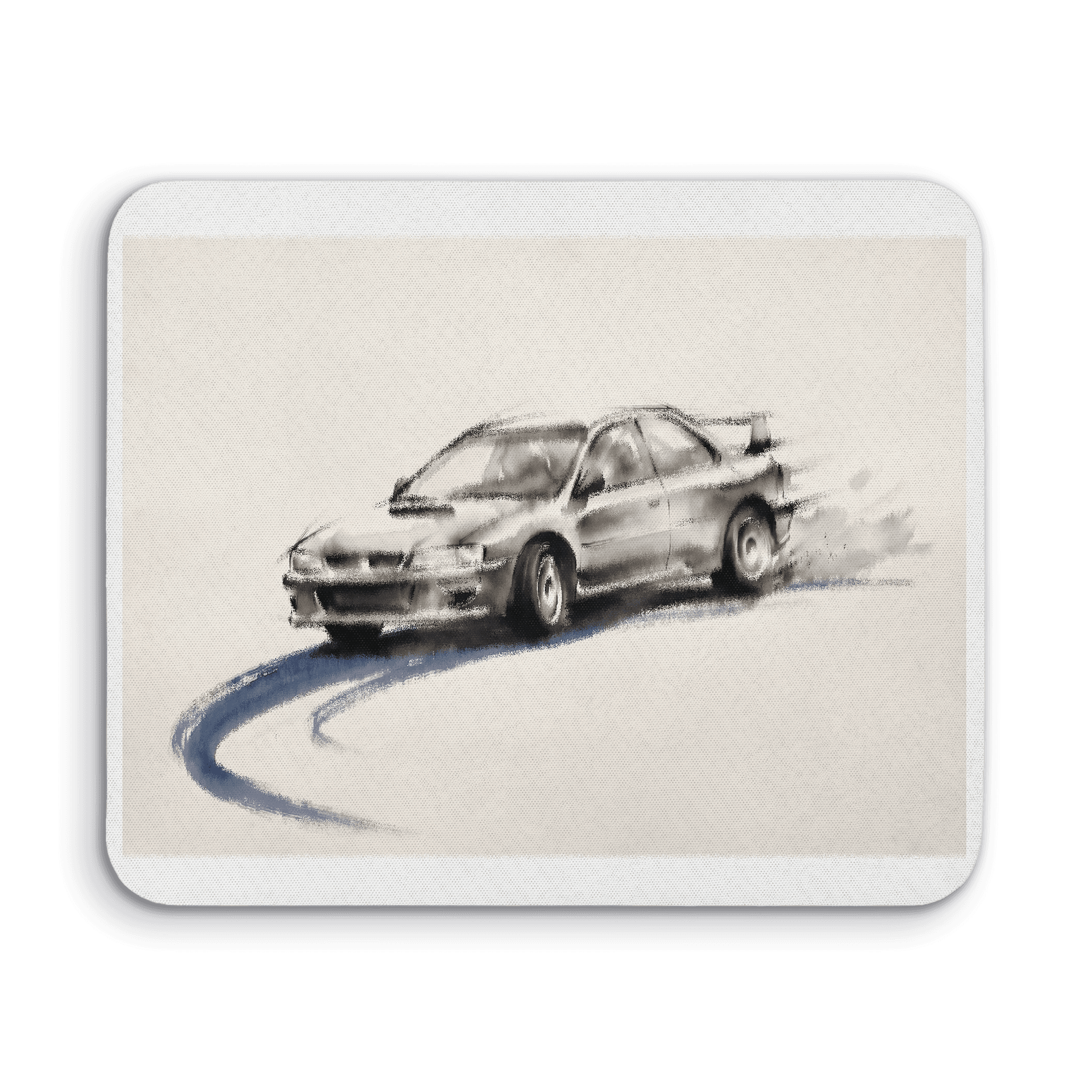 Minimalist Impreza Sumi-e Rally