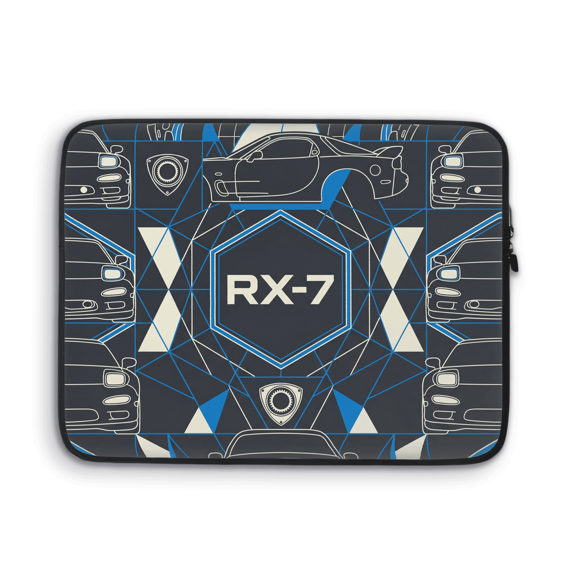 Geometric RX-7 FD3S Pattern Art