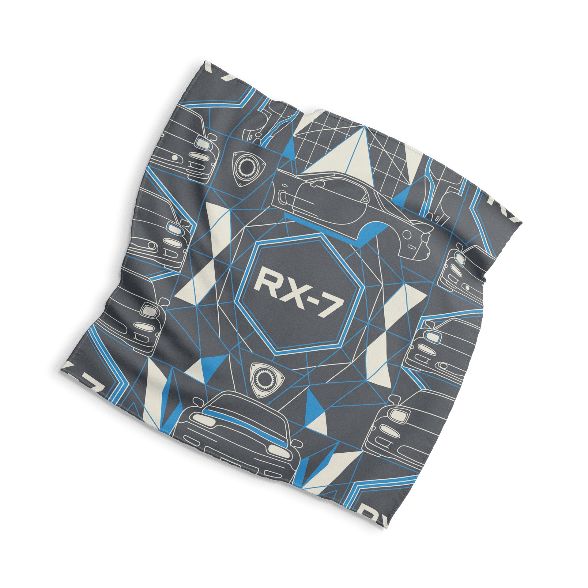 Geometric RX-7 FD3S Pattern Art