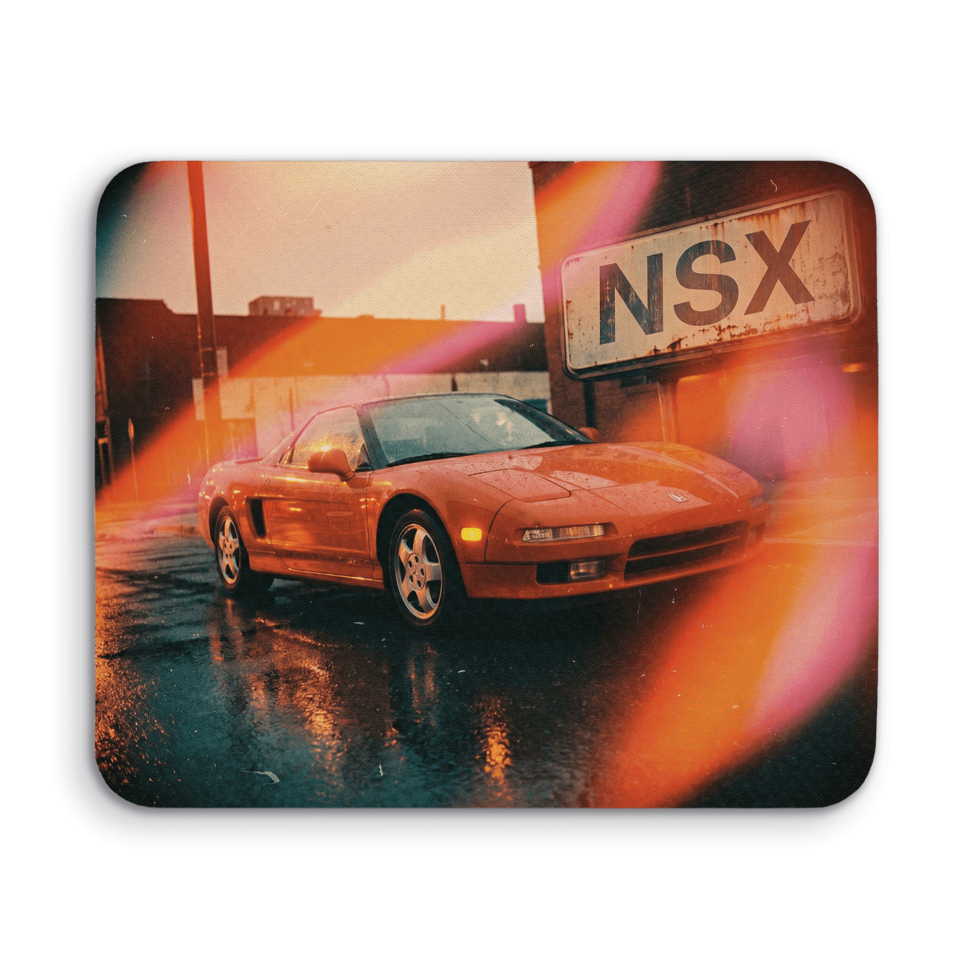 NSX Sunset Light Leak