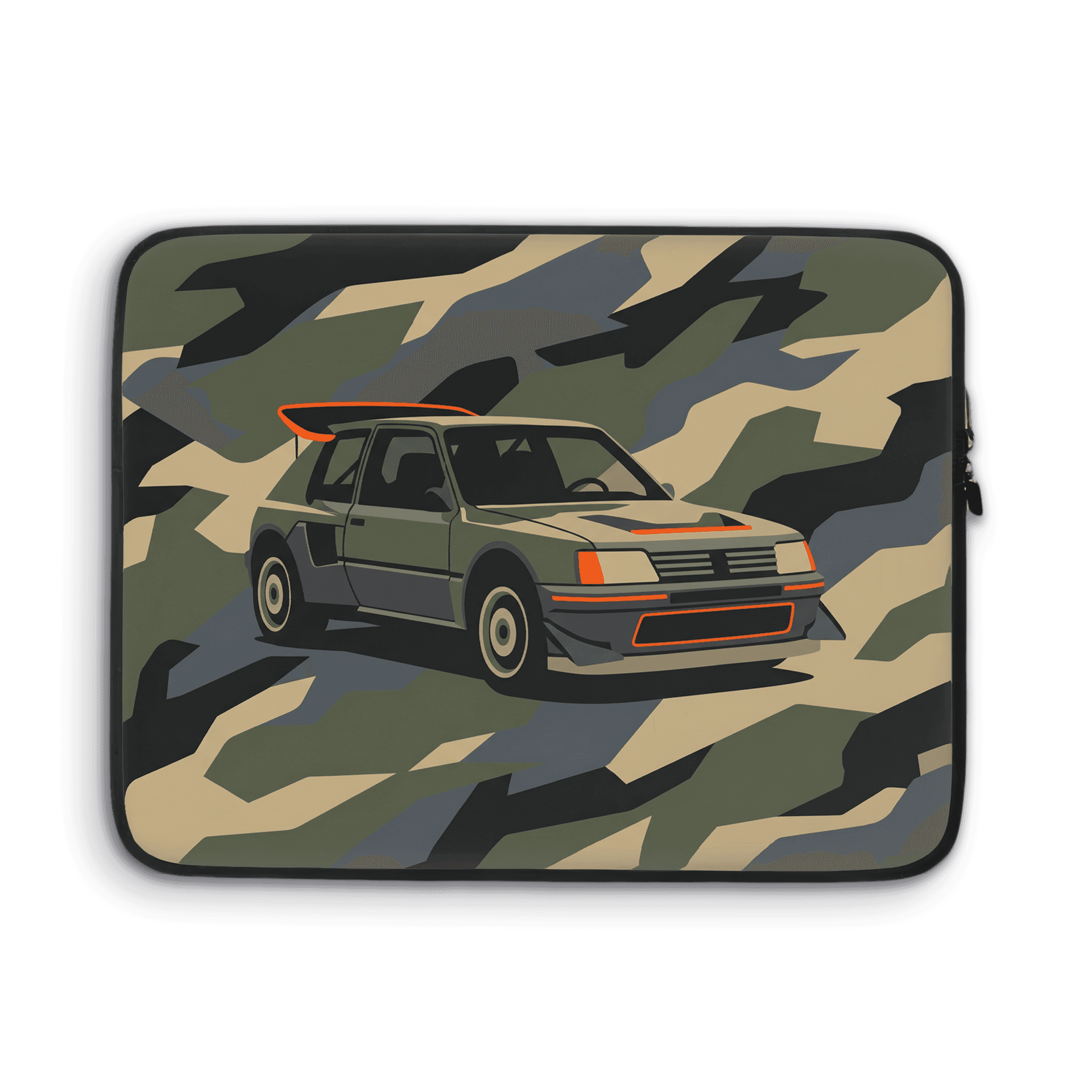 Peugeot 205 T16 Camouflage Flat Art