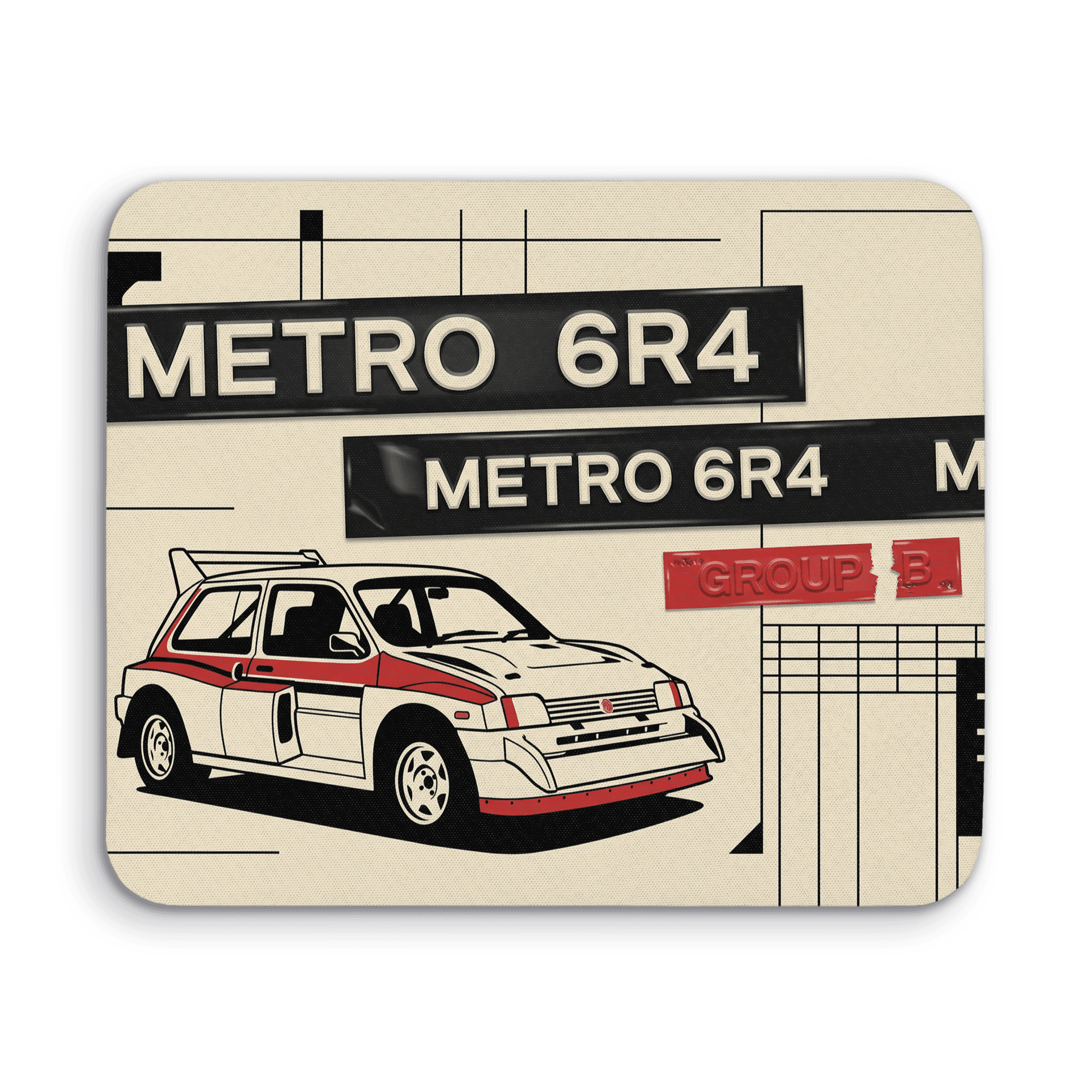 MG Metro 6R4 Group B Graphic Art