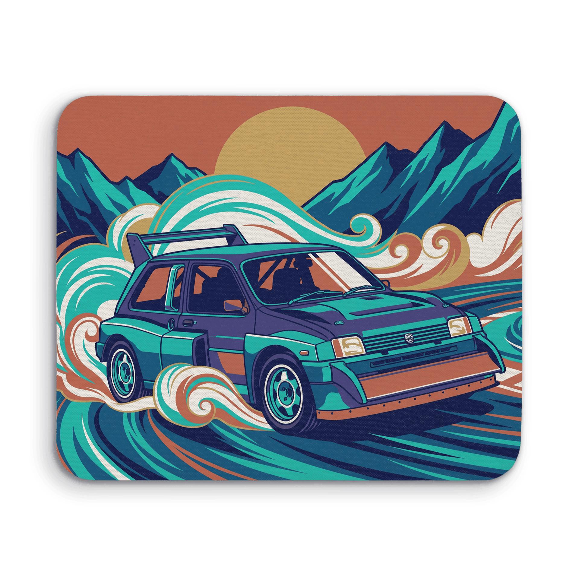 MG Metro 6R4 Ukiyo-e Wave Art