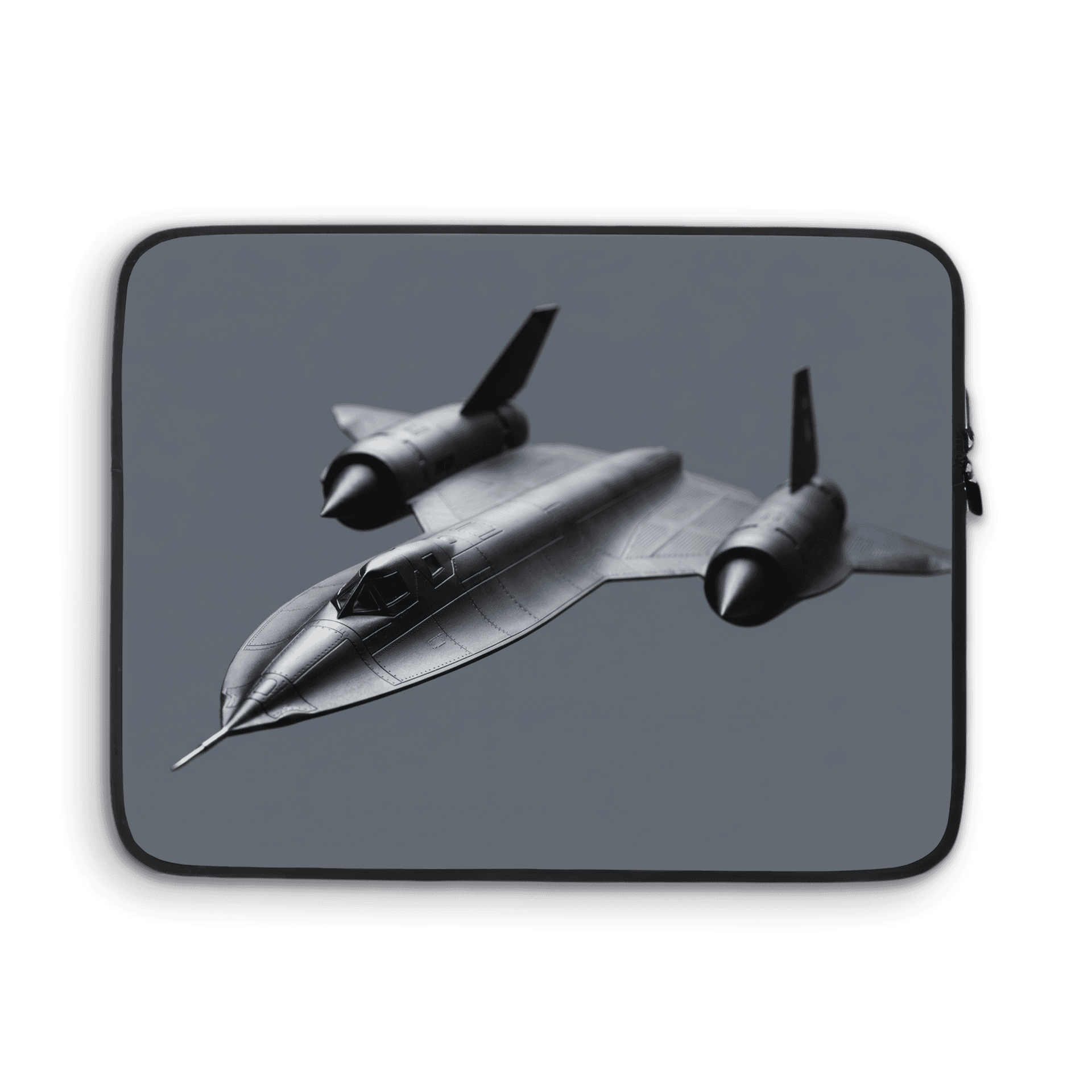 Sleek Titanium SR-71 Blackbird
