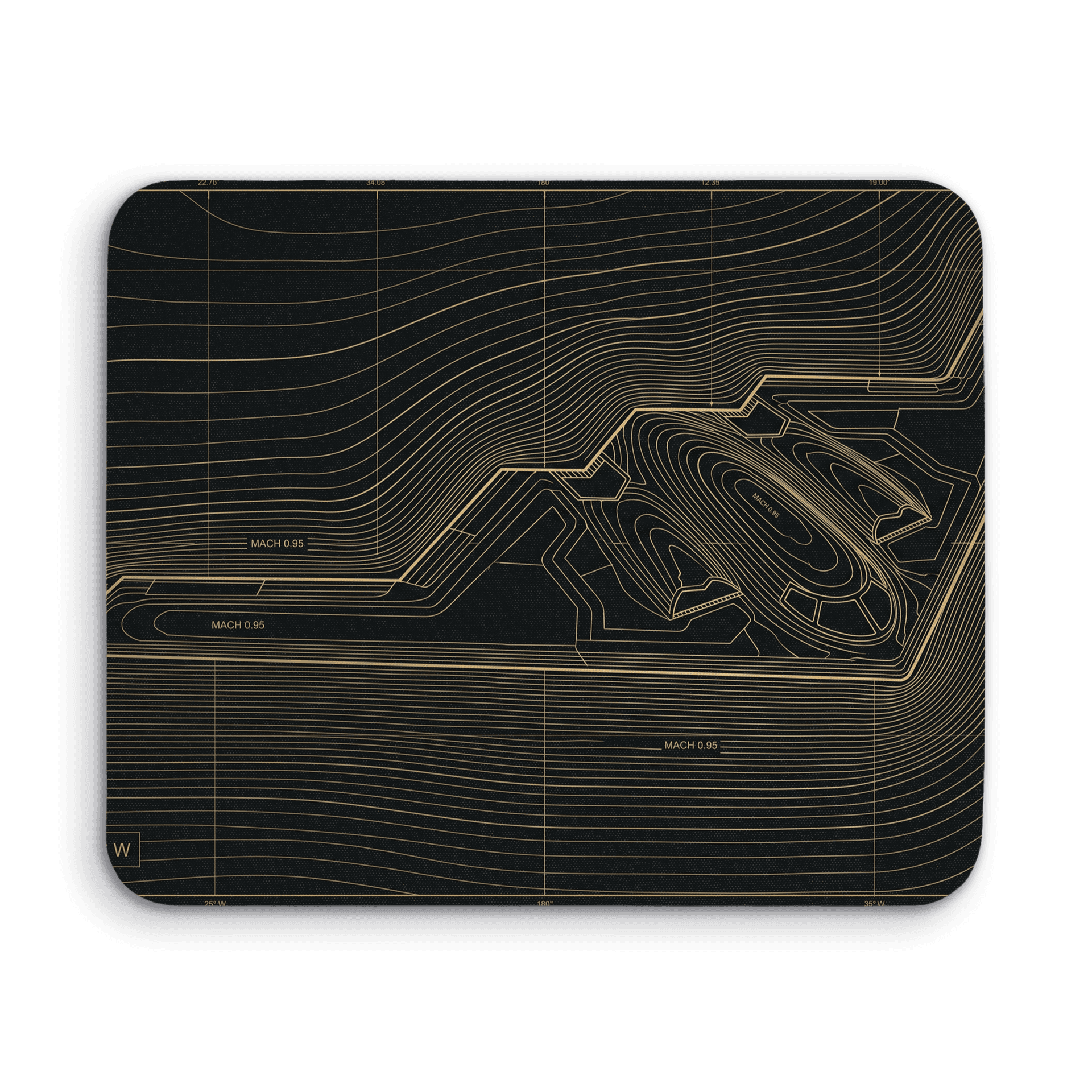 Topographic B-2 Spirit