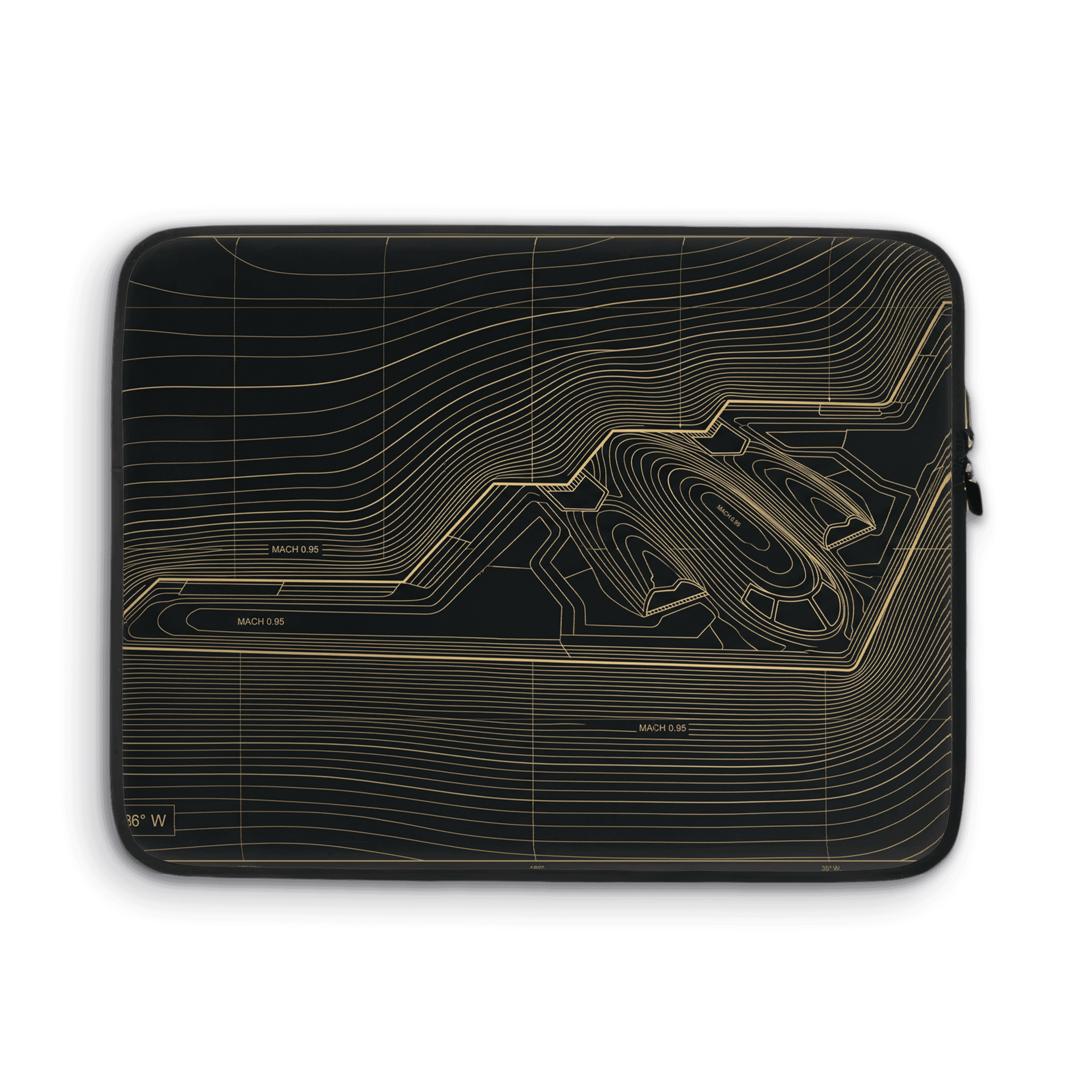 Topographic B-2 Spirit