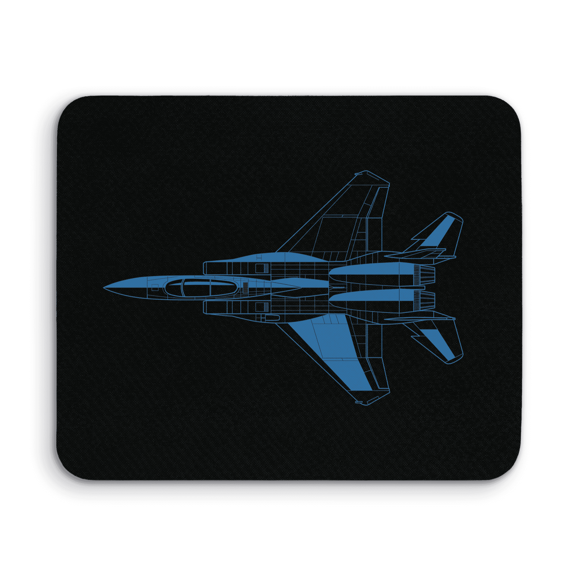F-15 Eagle Minimalist Blueprint