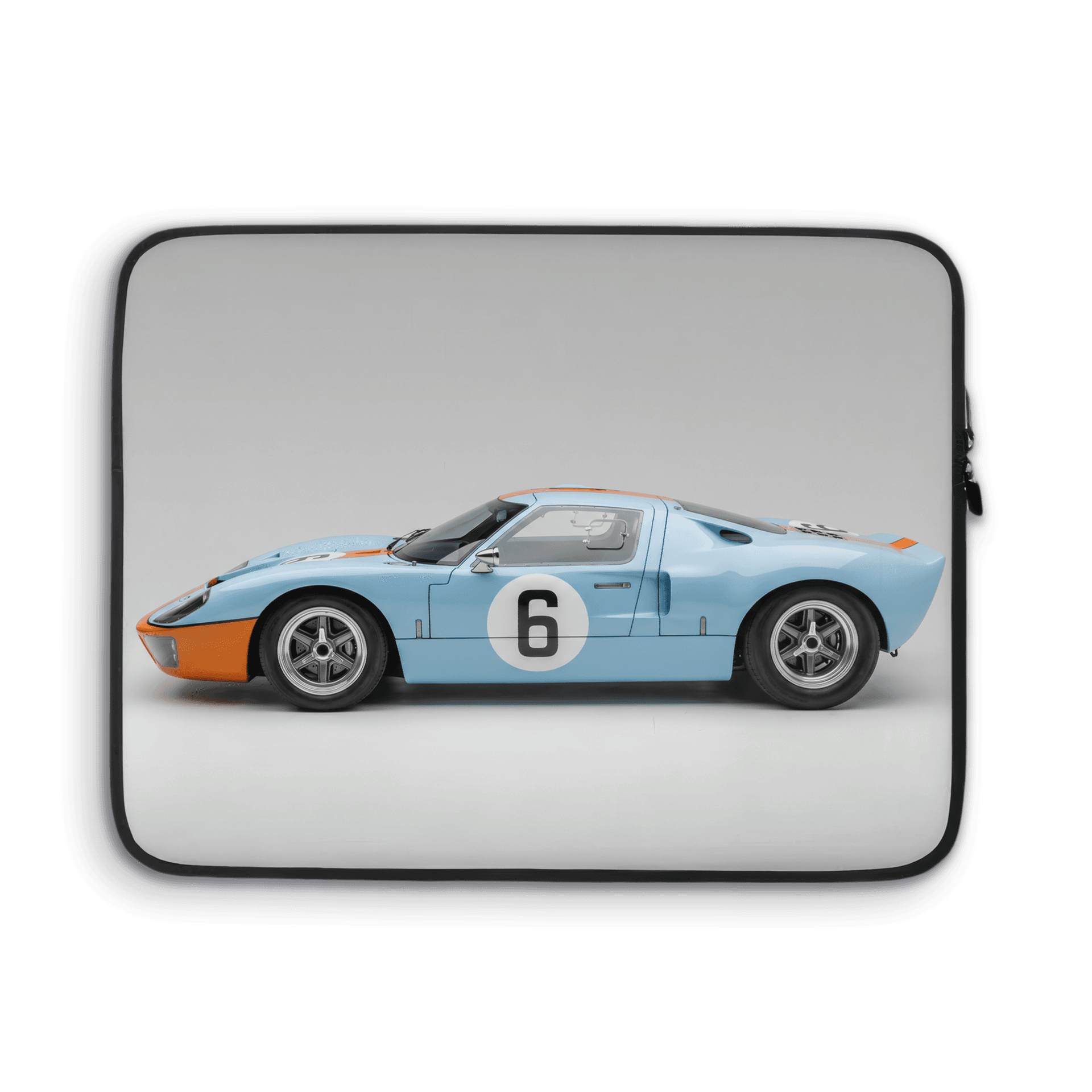 Ford GT40 Gulf Livery Number 6 Studio Shot
