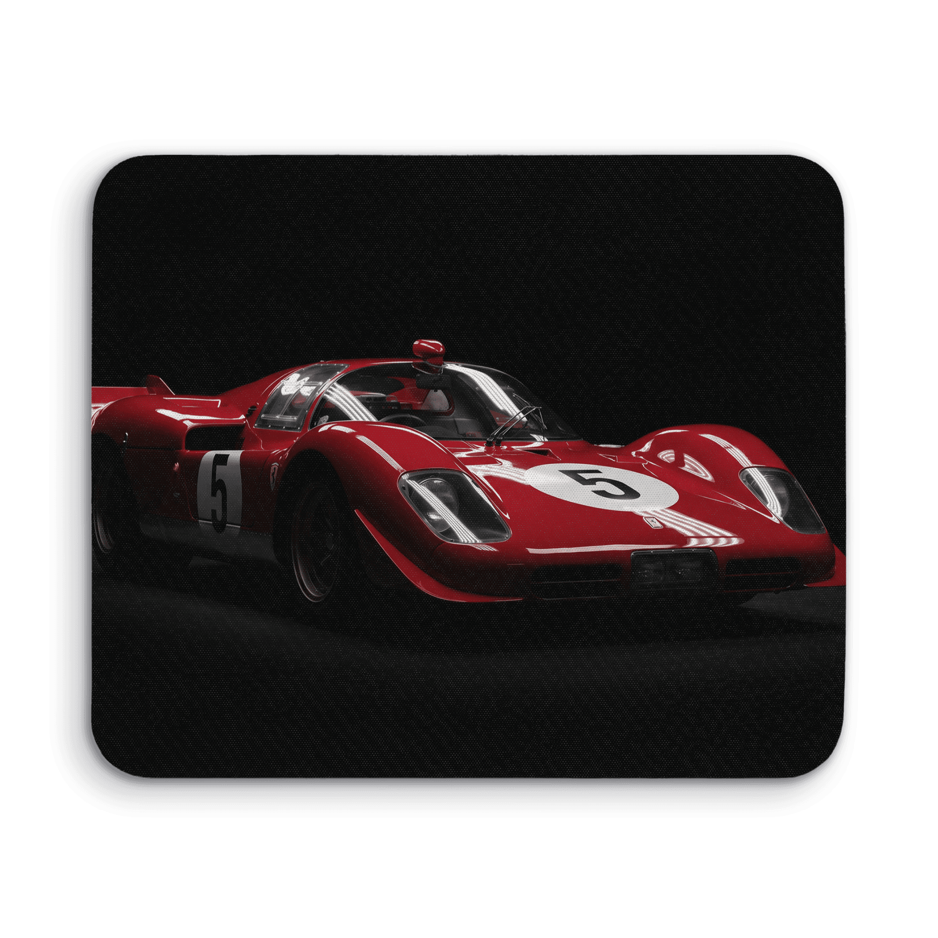 Ferrari 512S Rosso Corsa Dark Studio Shot