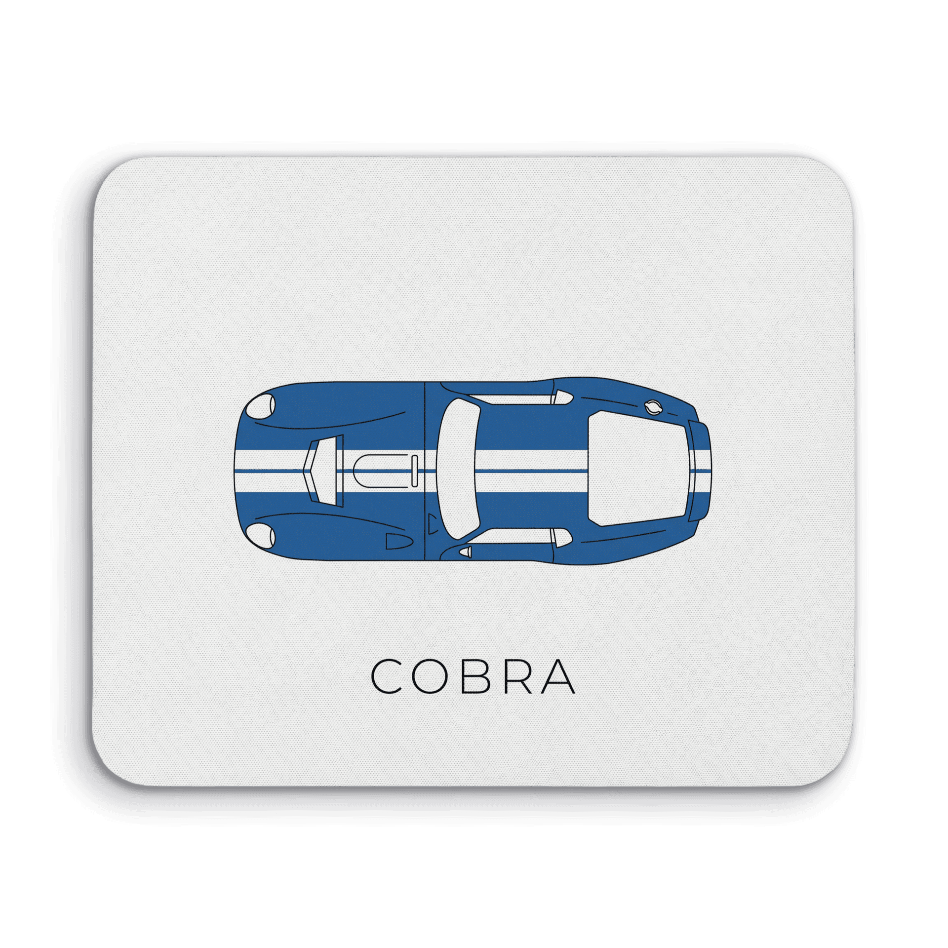 Shelby Cobra Daytona Coupe Minimalist Line Art
