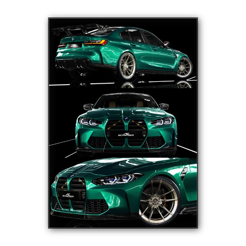 BMW M3 G80 Competition AC Custom ( Potrait 2 )